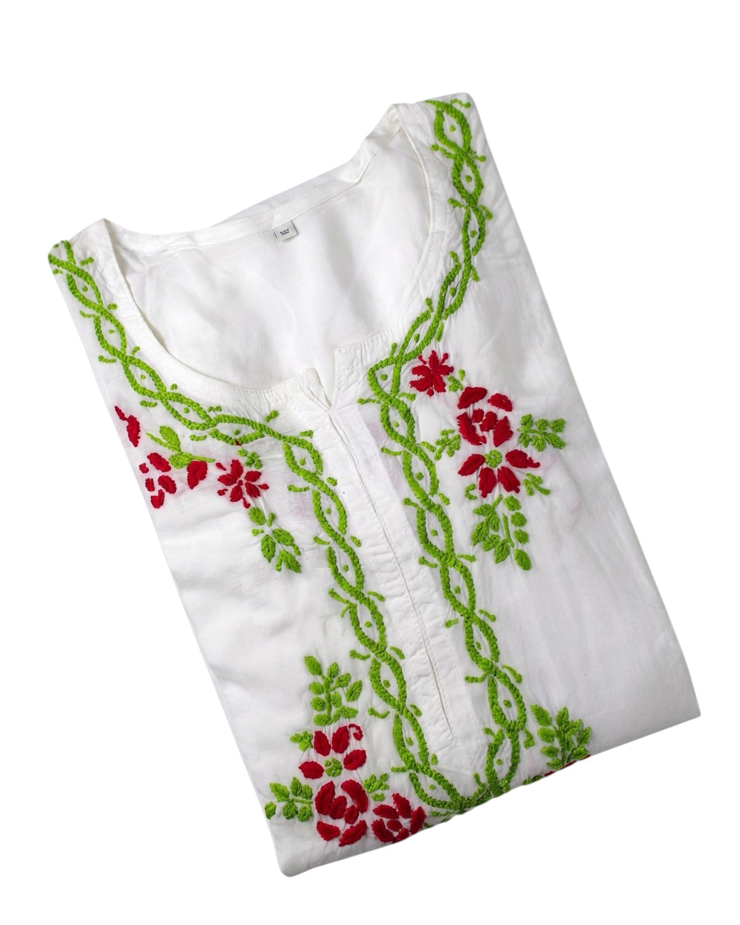 NAGMA WHITE MODAL LONG KURTA