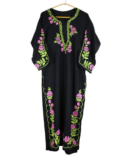 NAGMA BLACK MODAL LONG KURTA