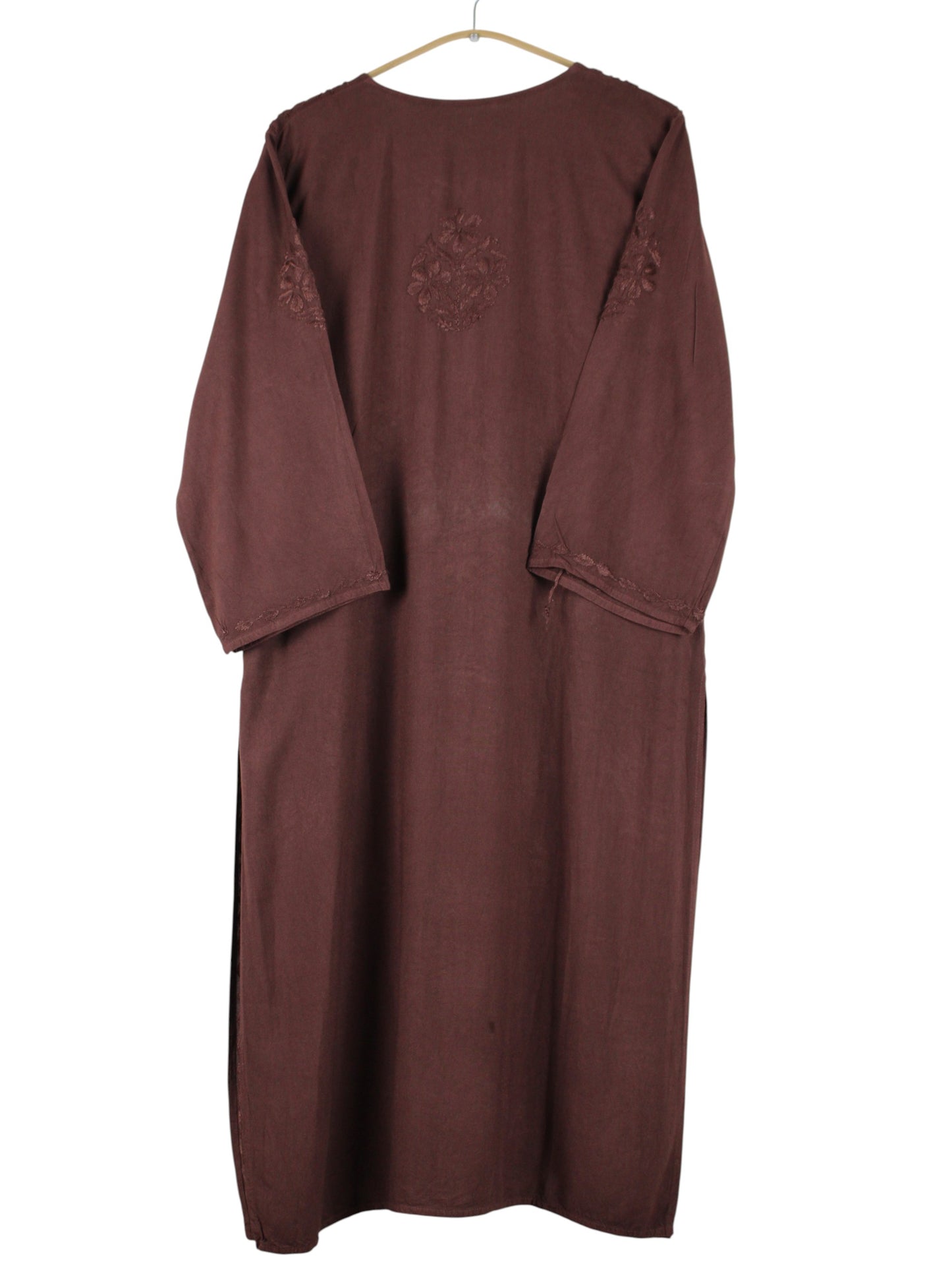 ROOH CHOCOLATE BROWN RAYON KURTA SET