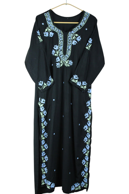 SELINA BLACK & BLUE PREMIUM KURTA SET