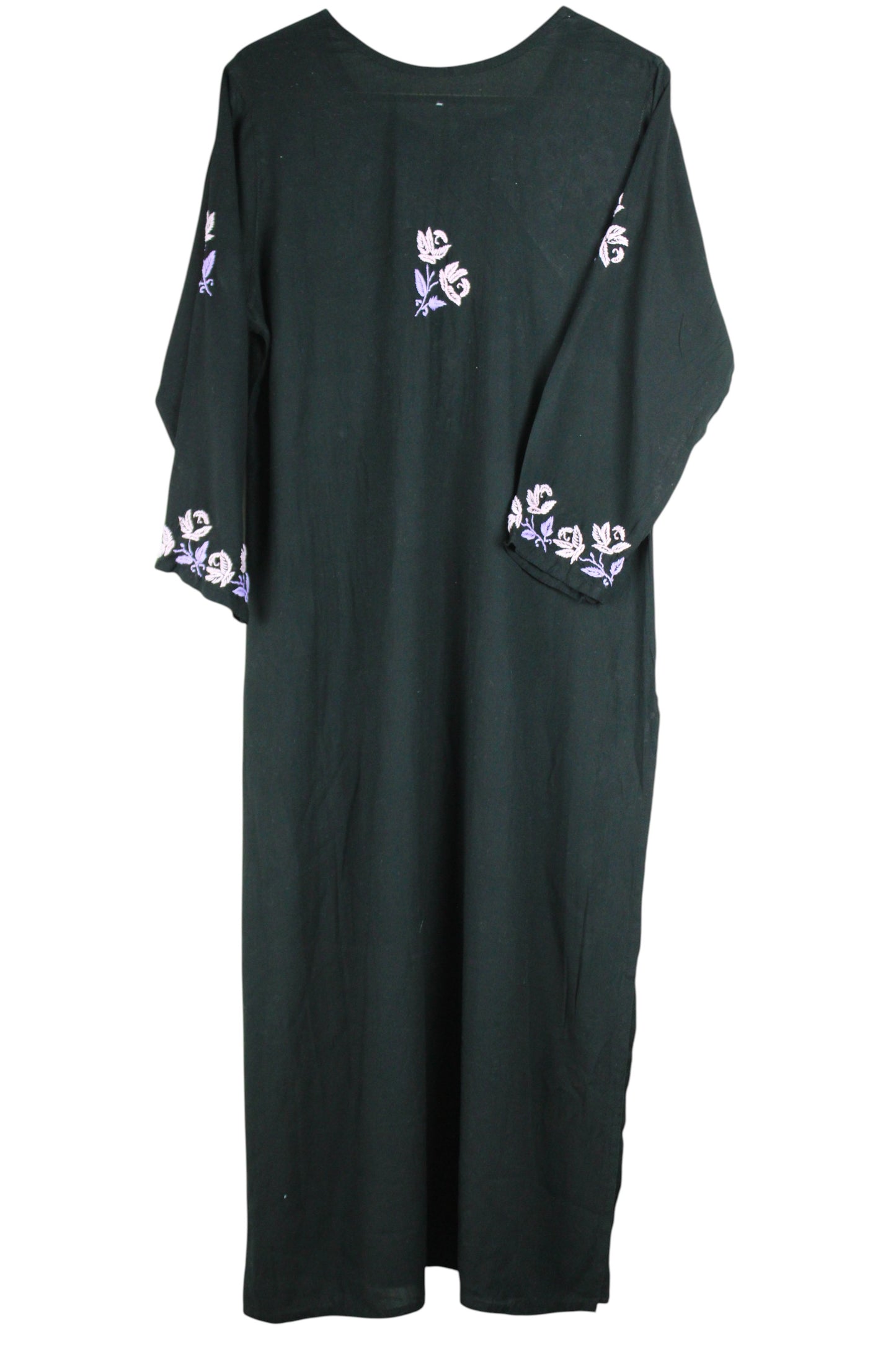 SELINA BLACK & LAVENDER PREMIUM KURTA SET