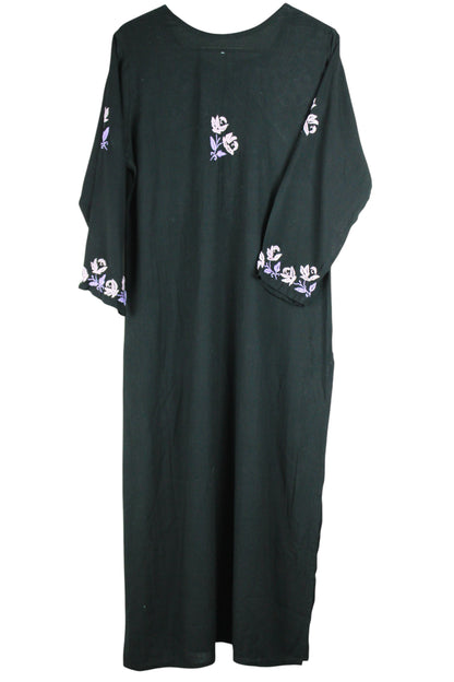 SELINA BLACK & LAVENDER PREMIUM KURTA SET