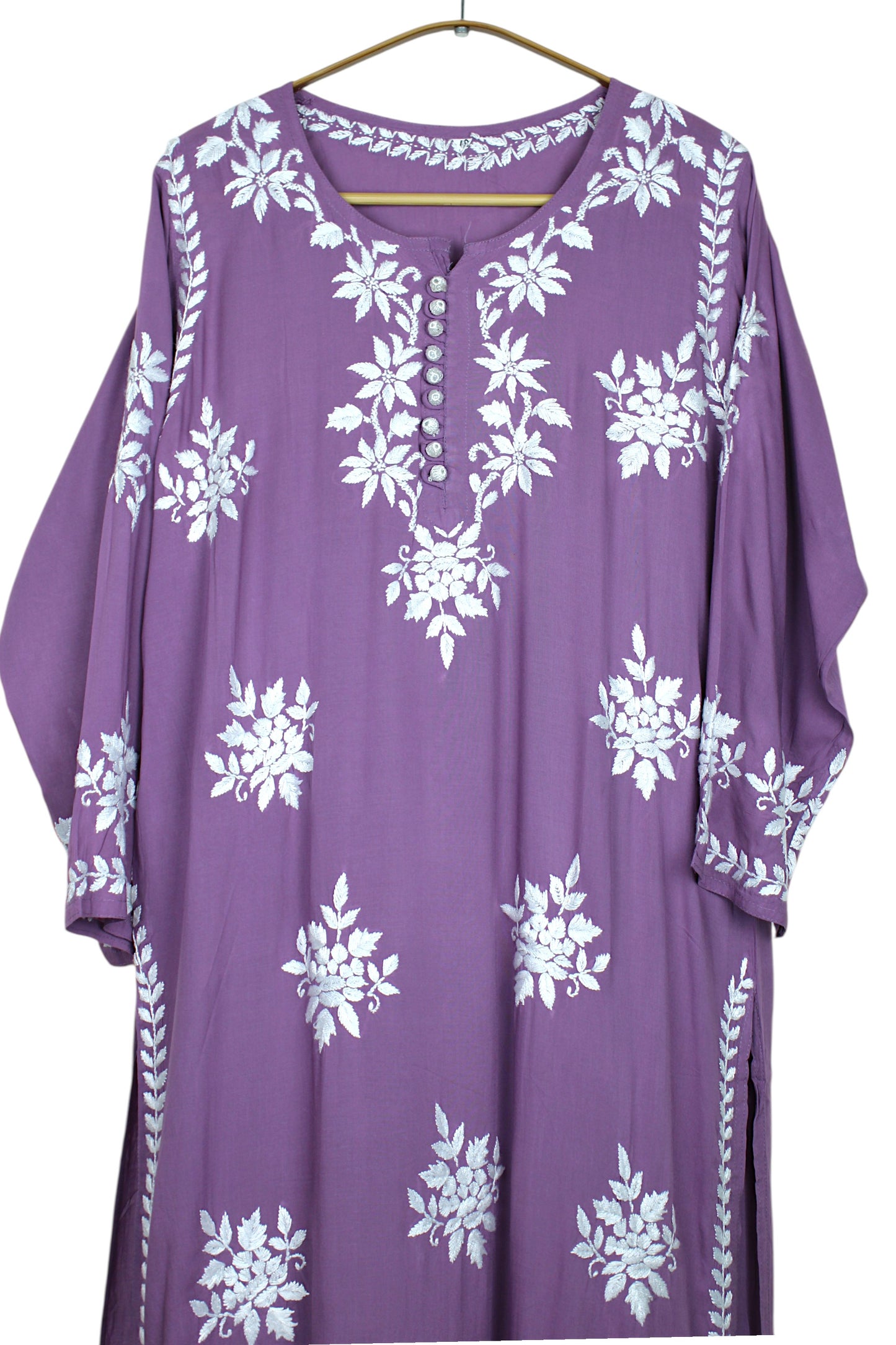 ELIZA MAUVE MODAL LONG KURTA