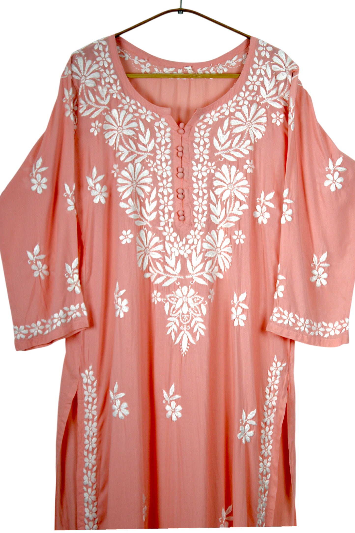 AABROO PEACH MODAL KURTA SET