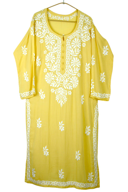 AABROO YELLOW MODAL KURTA SET
