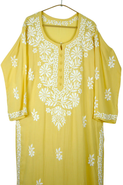 AABROO YELLOW MODAL KURTA SET