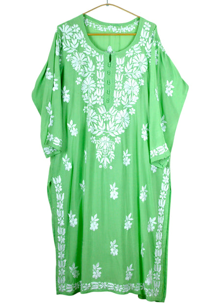 AABROO MINT GREEN MODAL KURTA SET