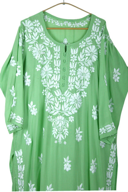AABROO MINT GREEN MODAL KURTA SET