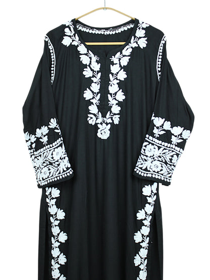 HERA BLACK & WHITE MODAL PREMIUM KURTA SET