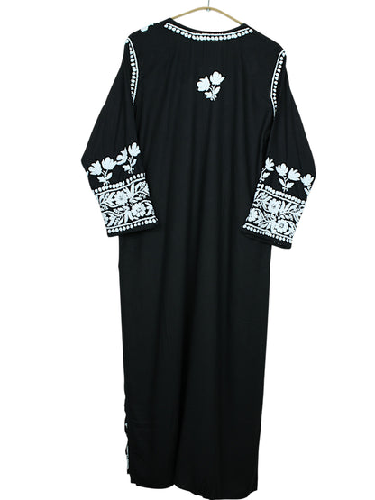 HERA BLACK & WHITE MODAL PREMIUM KURTA SET